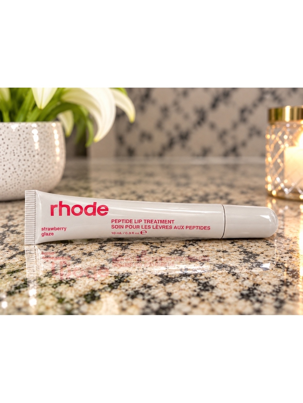 Rhode Peptide Lip Treatment Strawberry Glaze